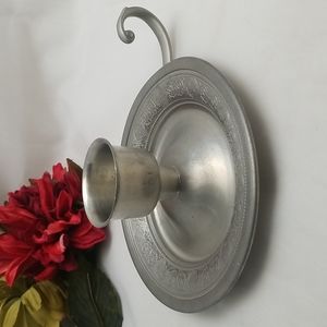 Preisner Pewter Chamberstick Candle Holder
